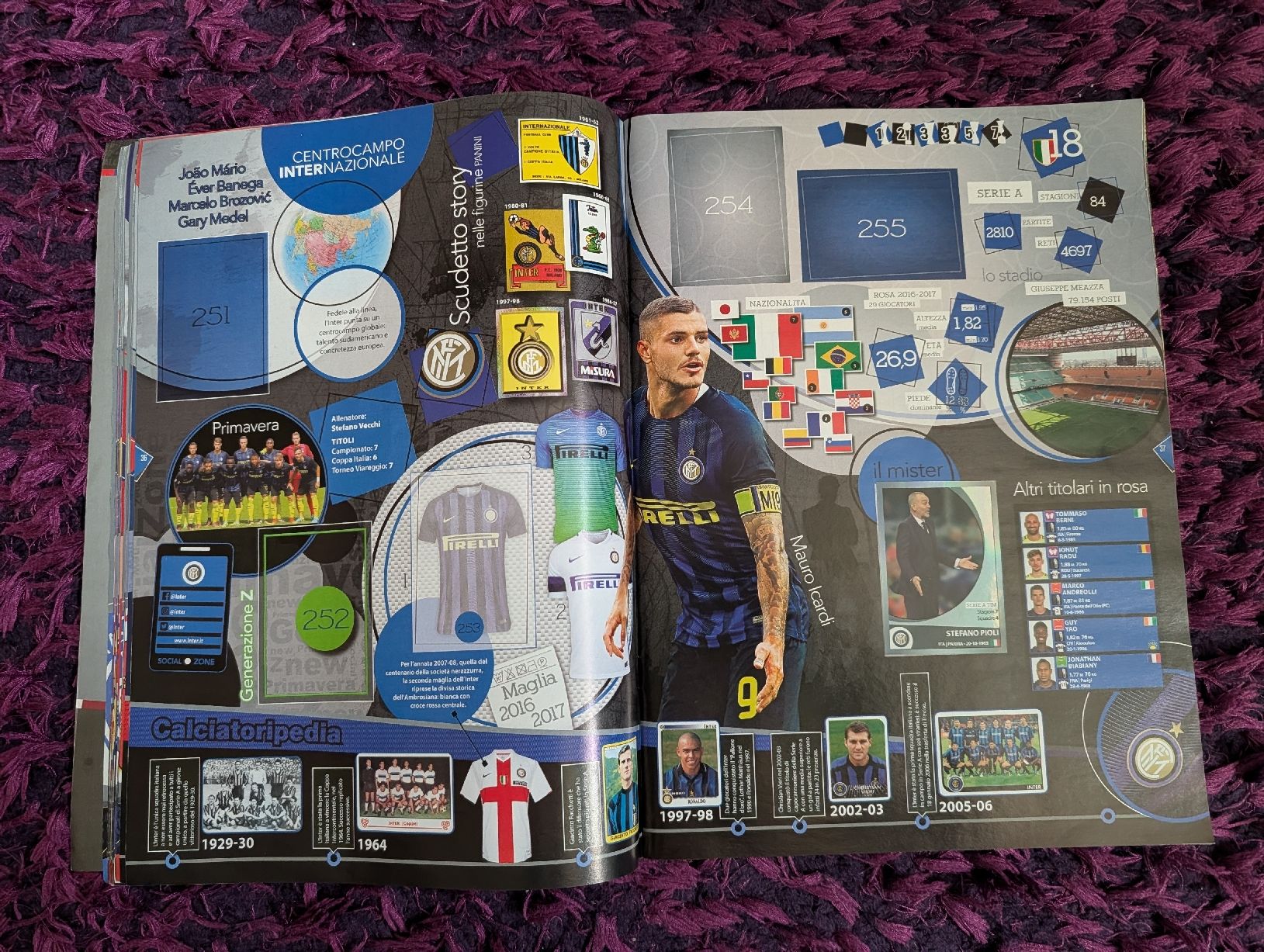 Panini Alben: Album Panini Calciatori 2016-2017 - à compléter  – Gebraucht aus Thônex von Dg5 2