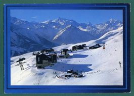 Kühboden-Fiescheralp im Winter, 1988, gelaufen, Grossformat