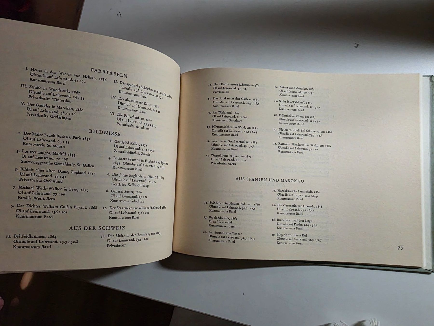Libri: Frank Buchser - Der Maler - 1940 - Vorwort Cuno Amiet – Usato da Walterswil BE venduto da Lonitti 8