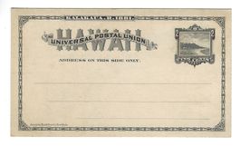 Ganzsache USA Hawaii Postal Card Union 1881 Two Cents