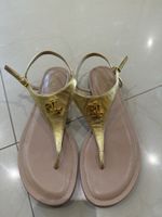 Lauren Ralph Lauren Sandalen gold 37 wie neu
