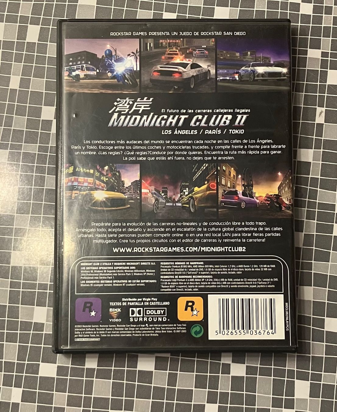 Giochi: Midnight Club 2 (2003, PC, span.) – Usato da Winkel venduto da Asdas87 1
