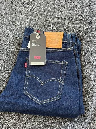 Levis Jeans 33x32 514 Straight Fit Men's