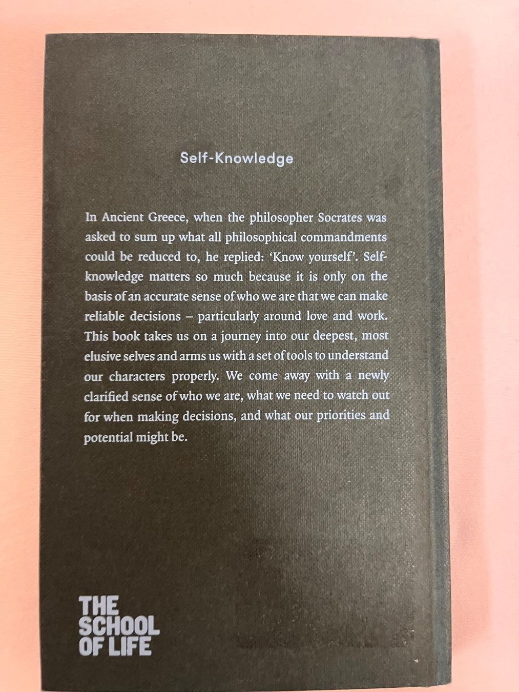 Libri: Book "Self-knowledge" by the School of life – Nuovo (secondo la descrizione) da Pully venduto da Artemisya 1