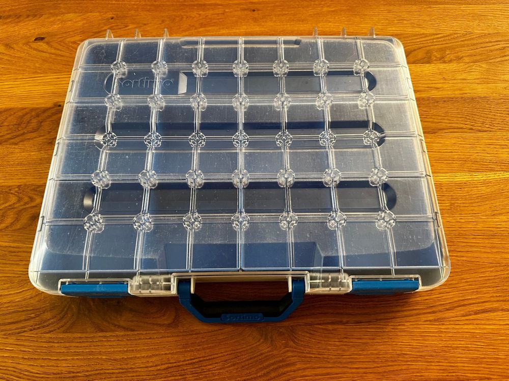 Sortimo-Koffer mit 12 Einsatzboxen (Gebraucht) in Muttenz für CHF 20 ...