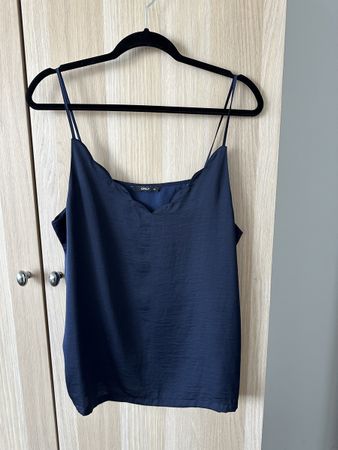 Elegant ONLY Navy Blue Top, Gr. 40