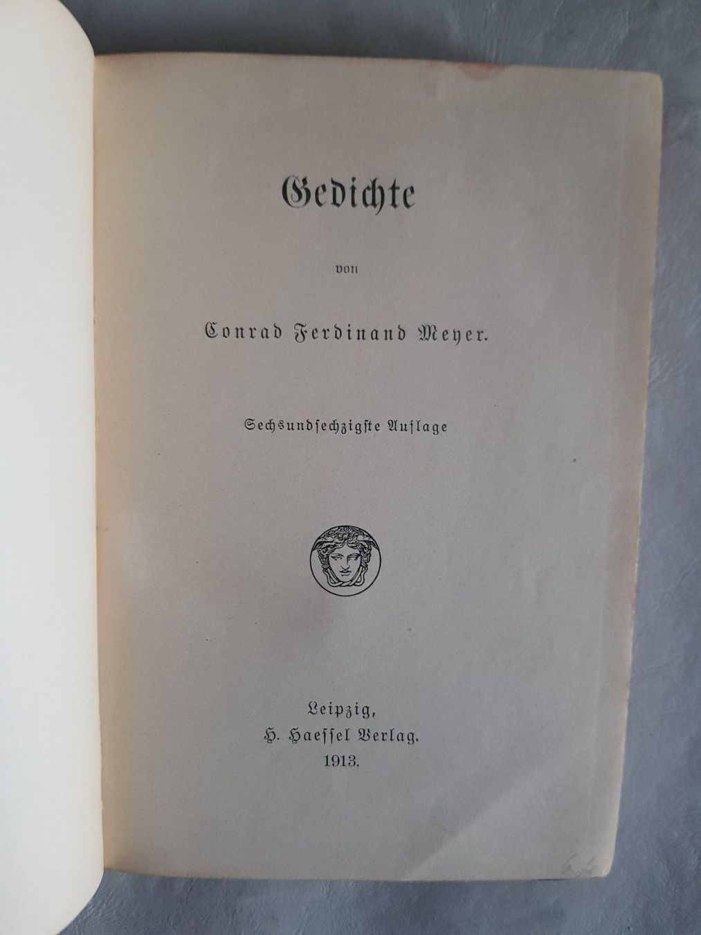Libri: Gedichte von Conrad Ferdinand Meyer - 1913 – Usato da Walterswil BE venduto da Lonitti