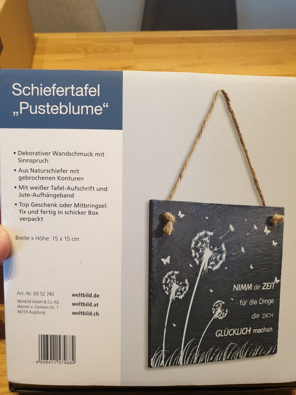 Insegne: Schiefertafel – Nuovo e nell'imballaggio originale da Kulmerau venduto da Doene7 1