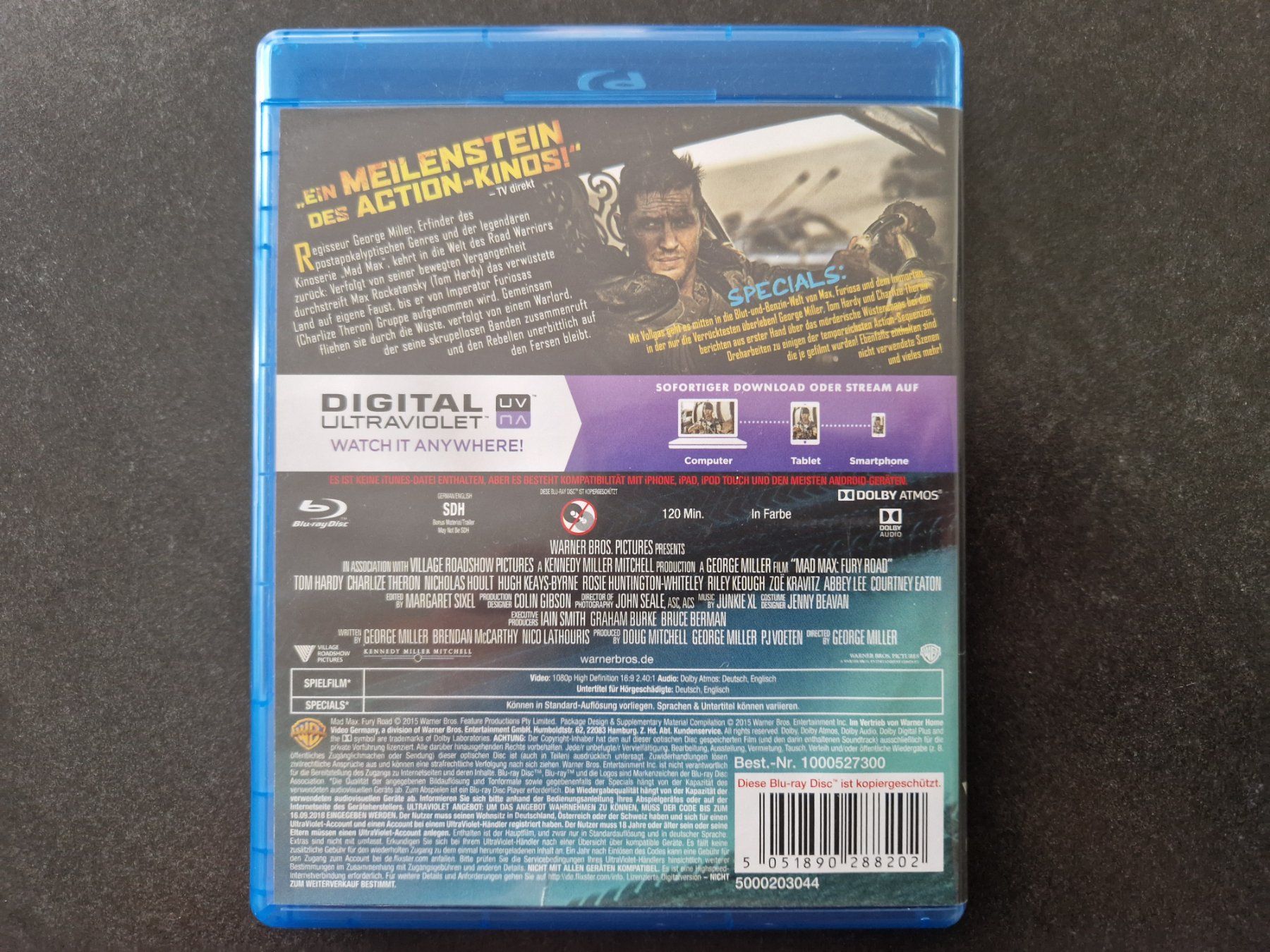 Alle DVDs: Mad Max Fury Road Blu-Ray Topzustand – Gebraucht aus Buchs SG von Herc01 2