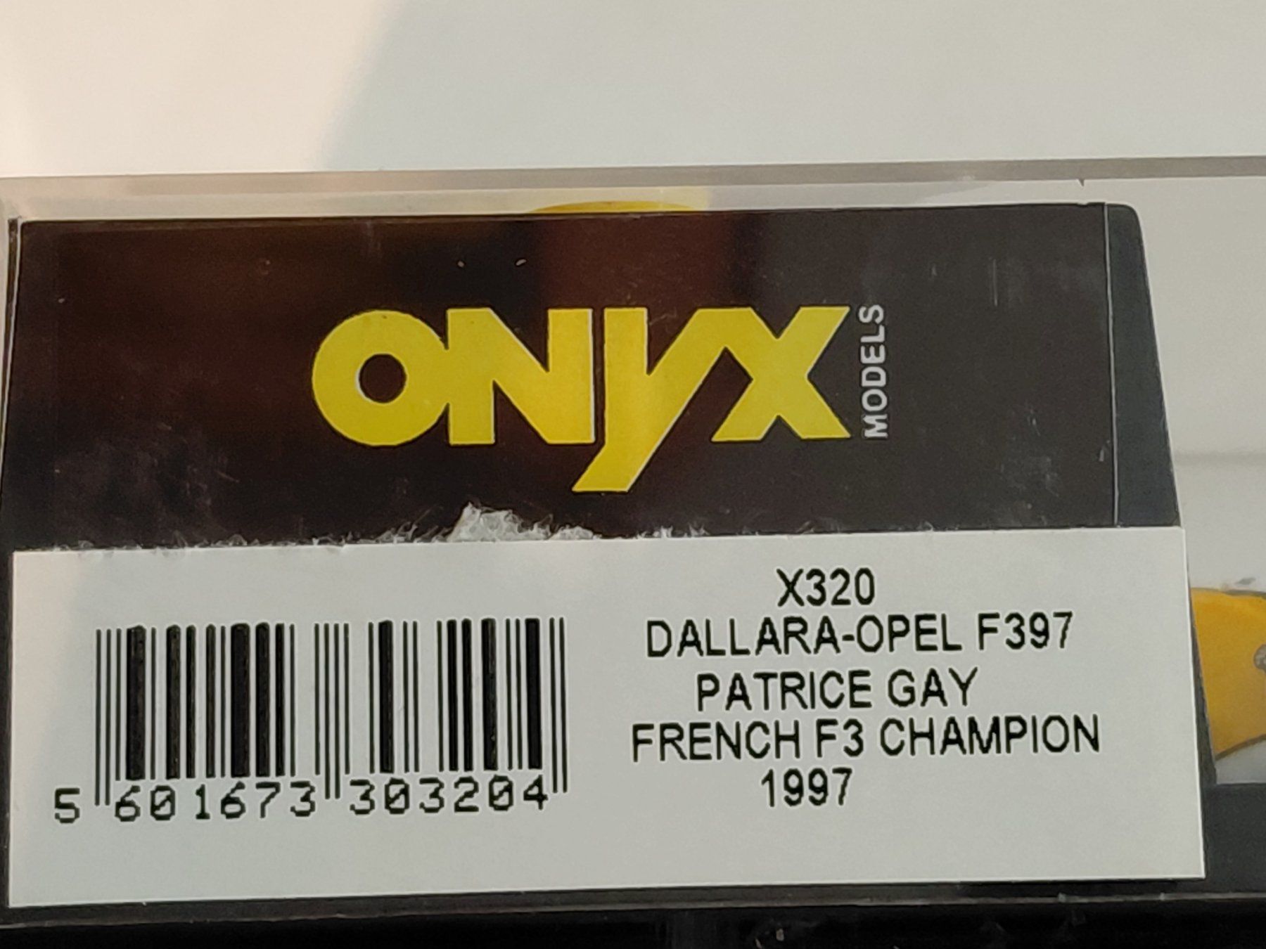 Onyx Modellautos: OPEL Formel 3 – Gebraucht aus Bern von ascona43 1