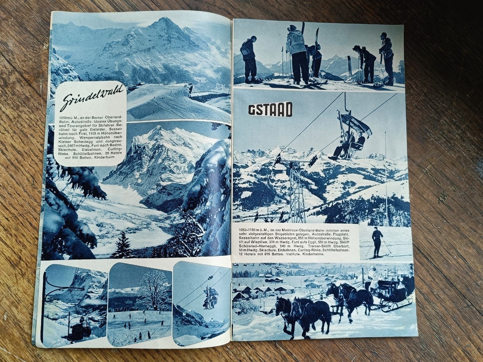 Documenti: Alter Prospekt / Berner Oberland - Ausgabe ca. 1939 – Usato da Brugg AG venduto da Ente015 2