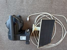Sicherheits-ÜberwachungFunk-Kamera, Solarpanel, gebraucht