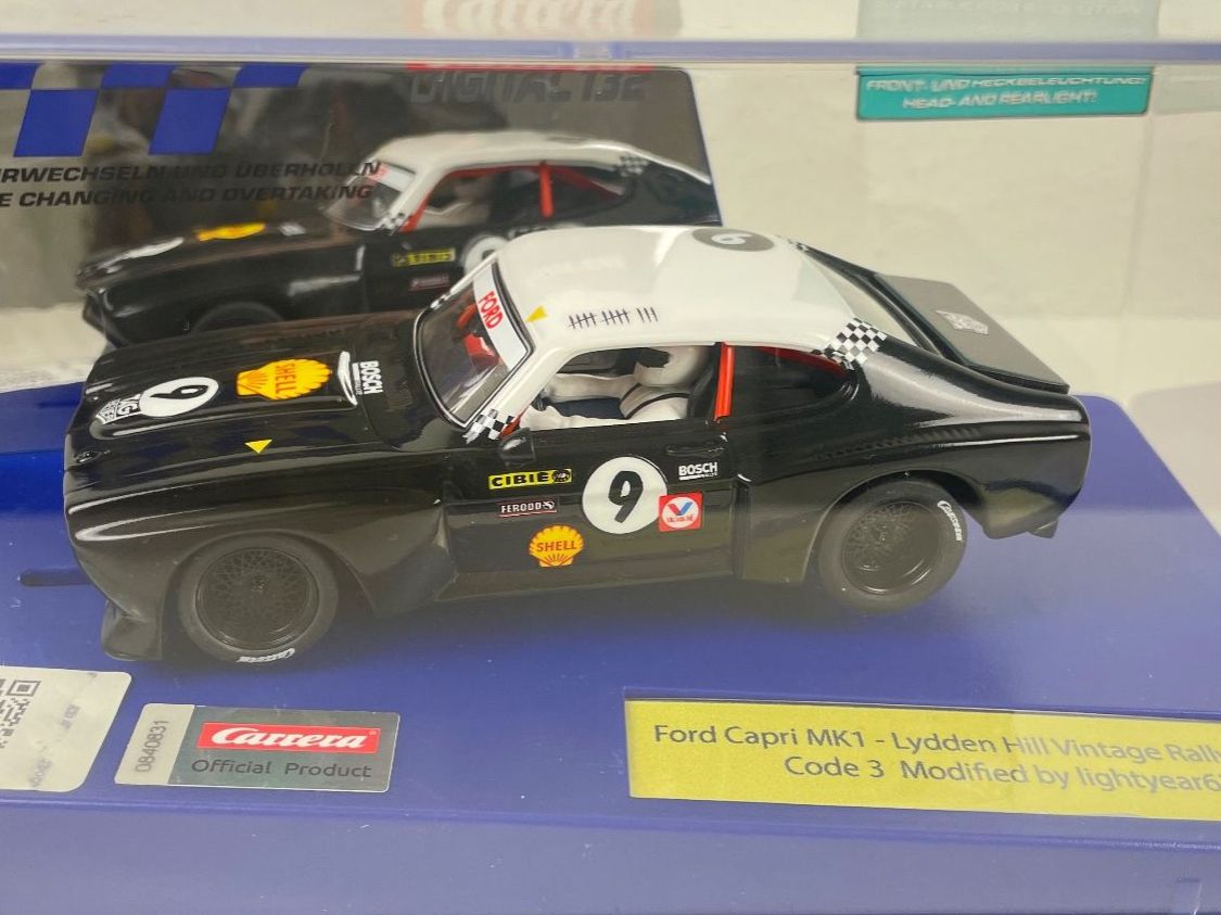 Carrera Piste: Carrera Digital 132 Ford Capri Mk1 Code 3 Home Mod #9 – Usato da Genthod venduto da lightyear63