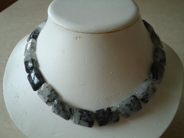 Catenine: Kette Bergkristall/Turmalin – Usato da Stein AR venduto da dylesi 5