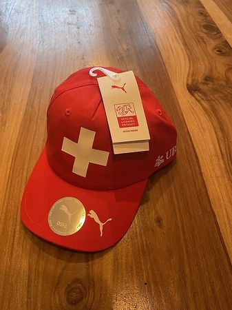 Puma Kappe Schweiz - Grösse OSFA - NEU mit Etikett - Somm...