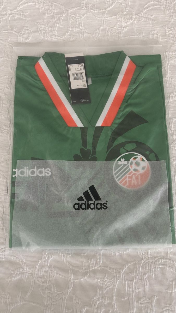 Adidas Canottiere & Pantaloni: Ireland Jersey World Cup 1994 – Nuovo e nell'imballaggio originale da Oberrieden venduto da jon_5cl2 2