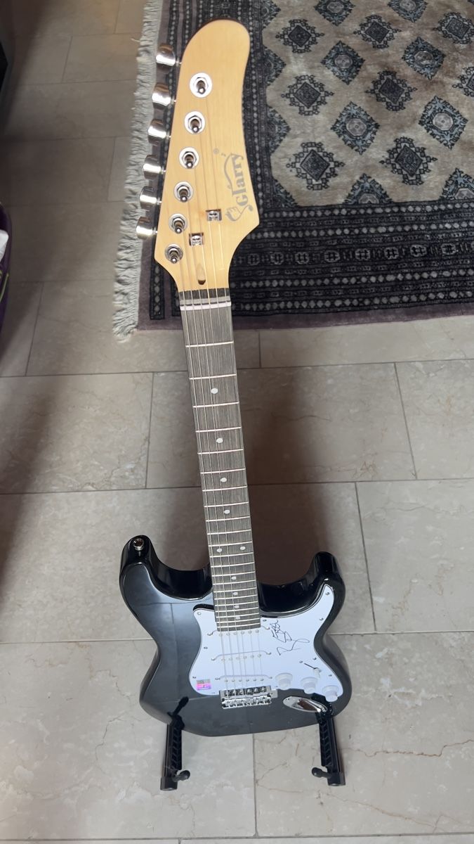 Autografi: David Bowie E-Gitarre original signiert 2007 – Nuovo e nell'imballaggio originale da Hittnau venduto da workaholic60