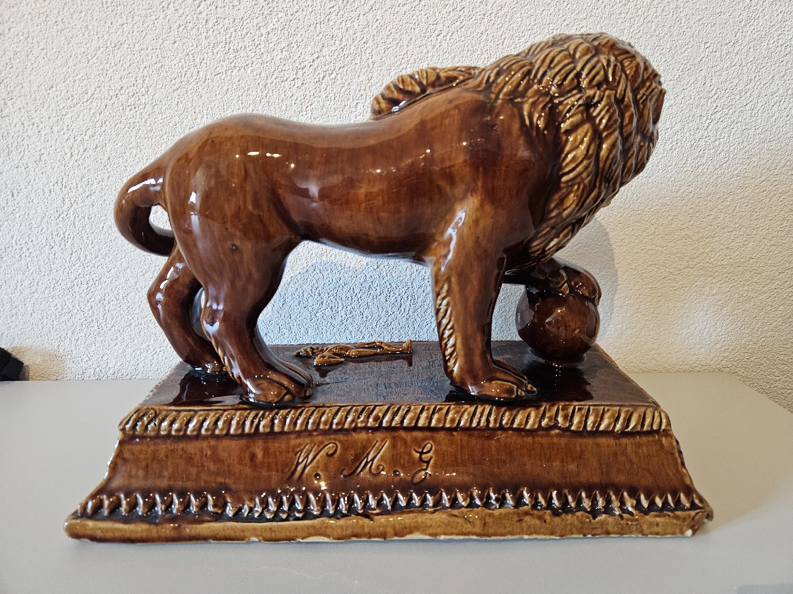 Sculture & Statue: Keramik Löwe Antik – Usato da Hauptwil venduto da Schwertfisch24 4