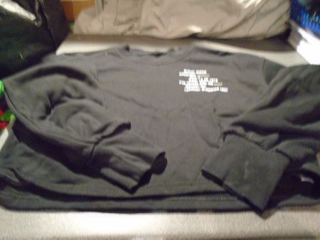 Pullover Grösse 34, Diesel, schwarz, Aufdruck