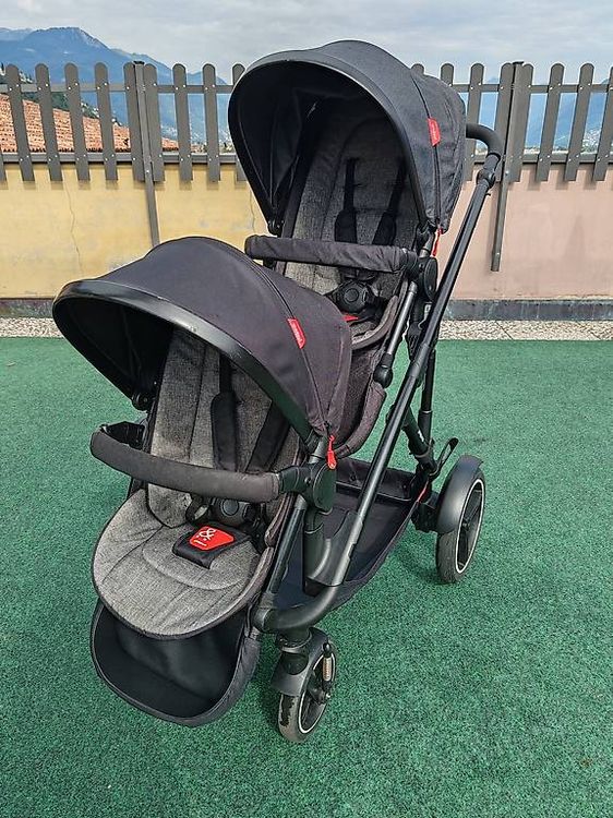 Coprigambe/Cosy Toes Per Passeggino Phil & Teds Promenade - Colore Rosso Fuoco - Imbottito E Antivento