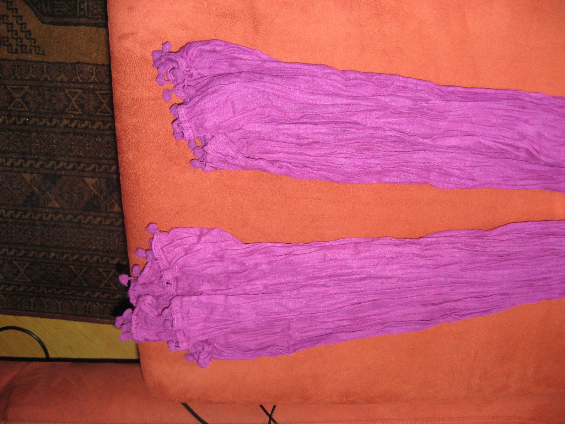 Foulard & Sciarpe: Fuchsia Schal aus Indien – Nuovo (secondo la descrizione) da Zürich venduto da apil 1