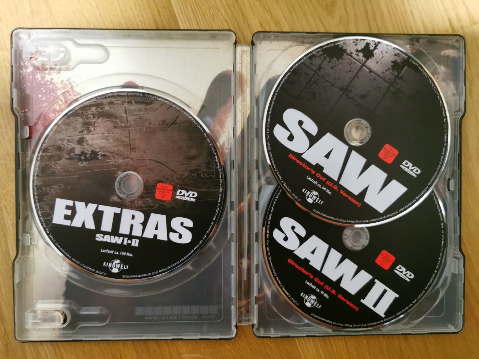 Alle DVDs: Saw 1+2 DVD – Gebraucht aus Arnegg von michik999 2