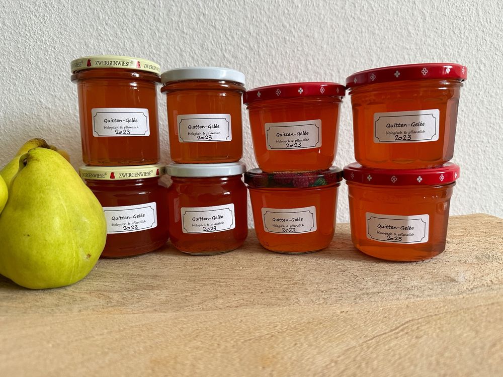 Schweizer Bio Quitten Gelée Konfitüre | Kaufen auf Ricardo