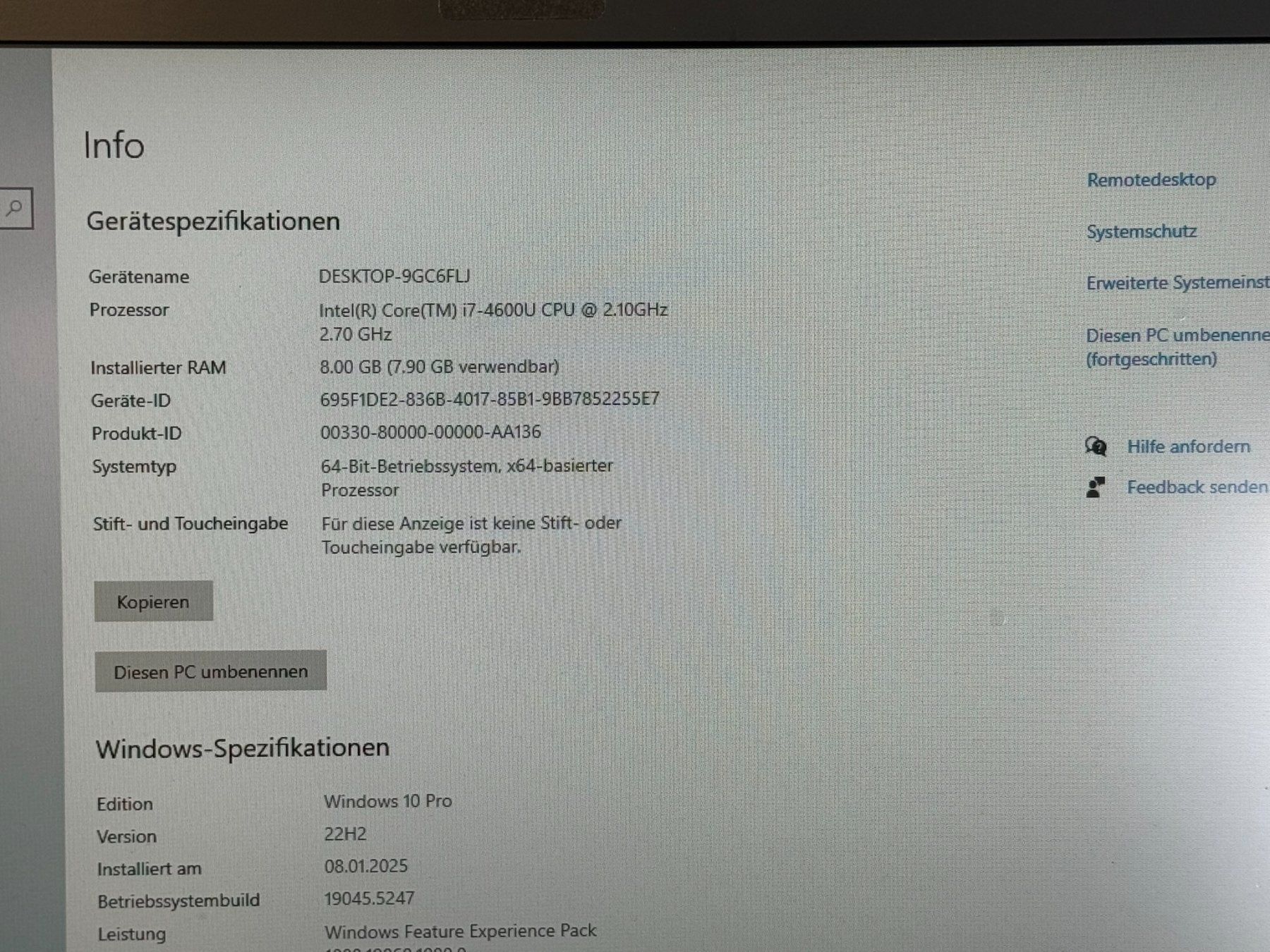 Hewlett Packard Notebooks: Hewlett Packard Elitebook 820 – Gebraucht aus Bättwil von Partner3 5
