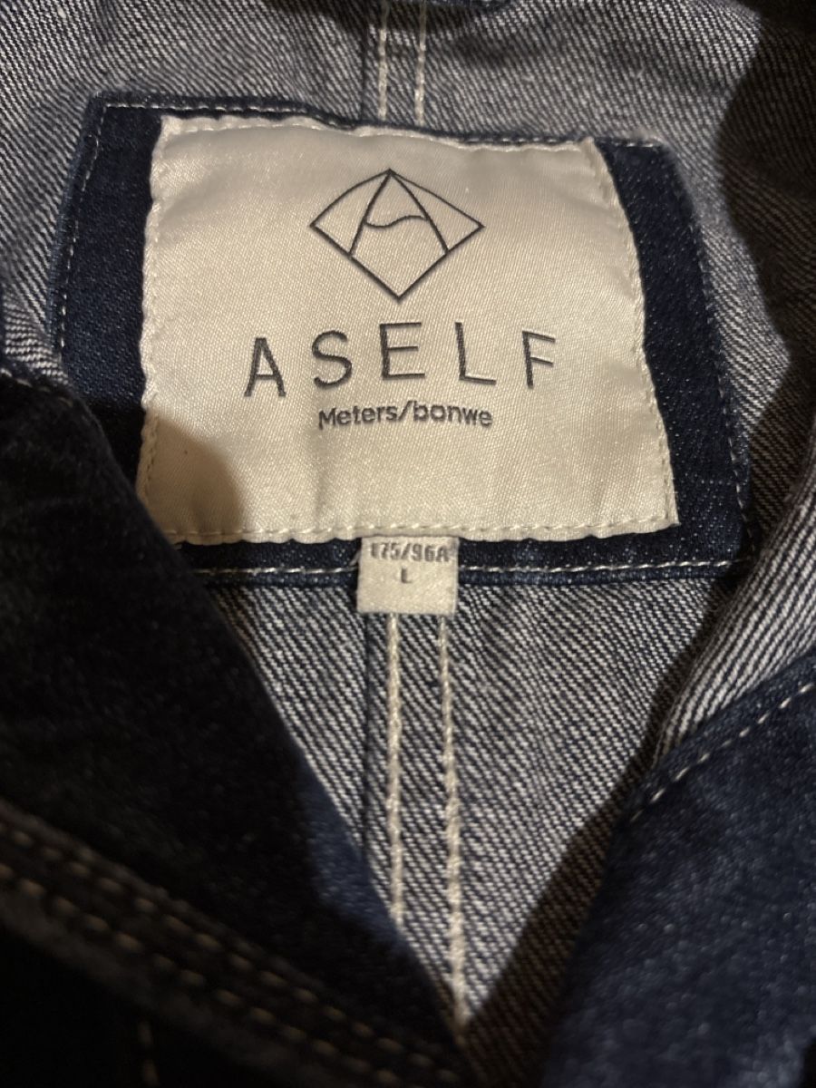Giacche: Aself denim jacket dark blue like new condition – Usato da Basel venduto da mai_q5gs 2