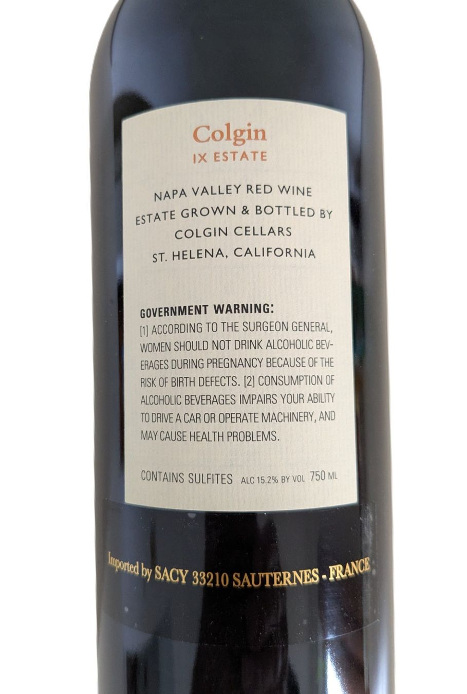Wein: Colgin IX Estates 2016 – Neu (gemäss Beschreibung) aus Giffers von agu25 2
