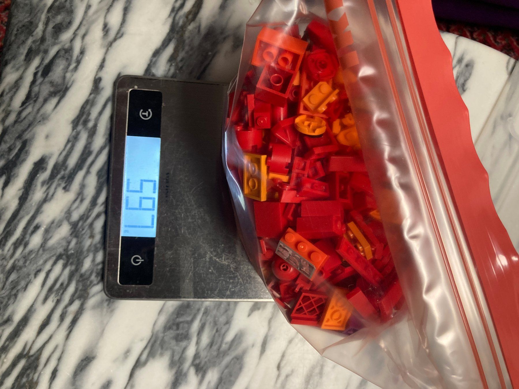Lego Giocattoli: Lego rot, 590 Gramm – Usato da Reutigen venduto da treu3006 2