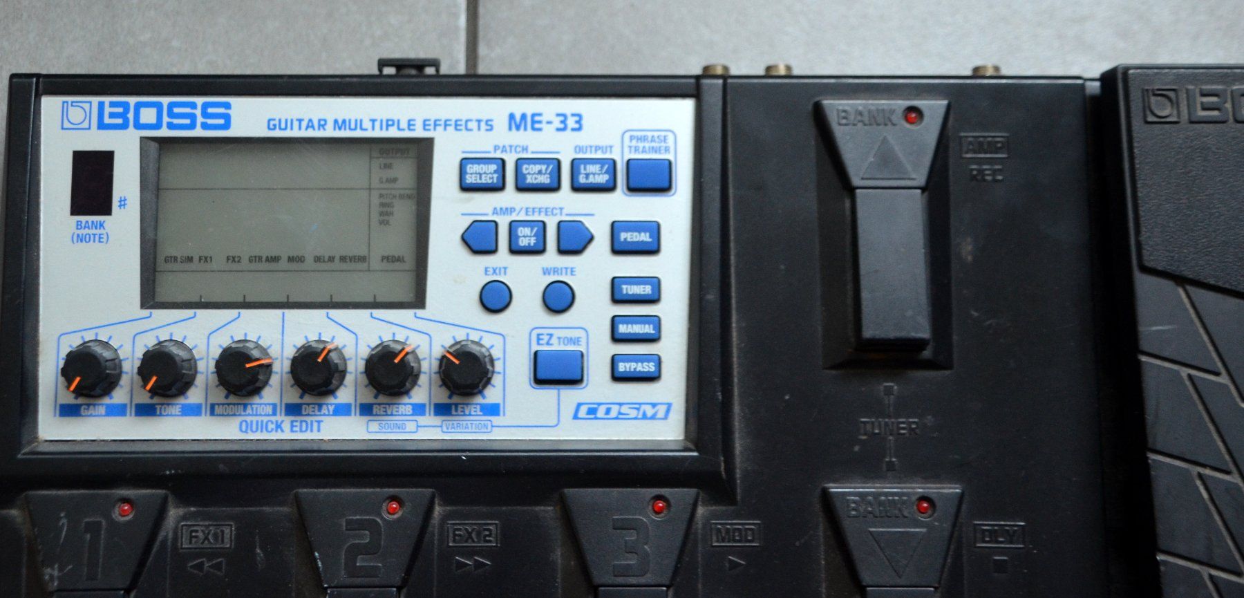 Boss Strumenti musicali: BOSS ME-33 Guitar Multiple Effects – Usato da Collonges venduto da arashee 1