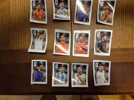 Alle 12 Coca Cola Panini WM 2026 Sticker Set