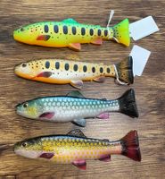 SAVAGE GEAR 3D CRAFT TROUT PULSTAIL 16CM - 4er Set #1