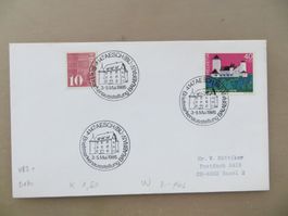 2 Sonderbriefe - und stempel 4147 Aesch BL 1976+1985