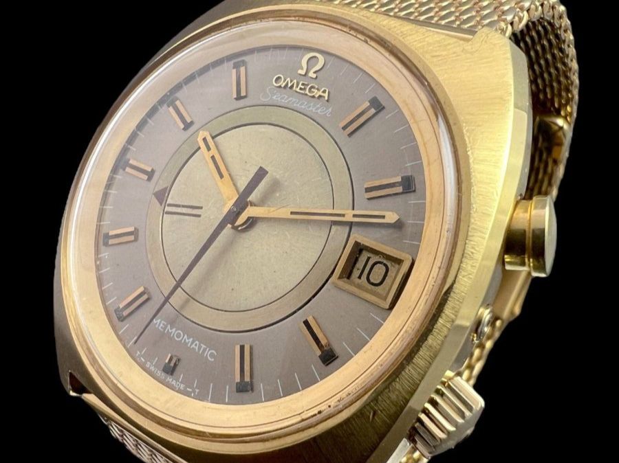 Omega Orologi: Omega Seamaster Memomatic Automatic 40mm 1971 *U635 – Usato da Zürich venduto da GalerieInauen