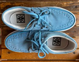 Creepers T.U.K. Wildleder Hellblau Grösse 39