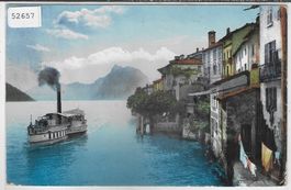 Lago di Lugano - Gandria - Dampfer - Litho