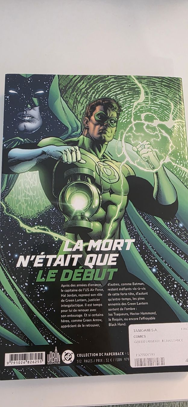 BD: Green Lantern Renaissance  – Neuf avec emballage d'origine à Thônex par jojoeu55 1