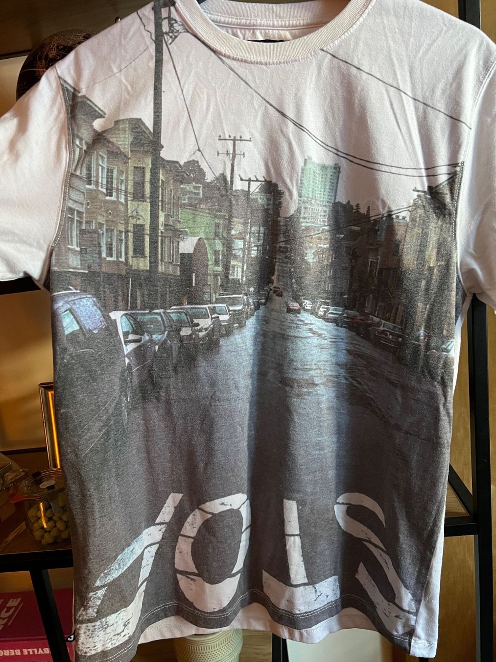 T-shirt: Print Shirt the quiet life – Usato da Zürich venduto da LauraEL
