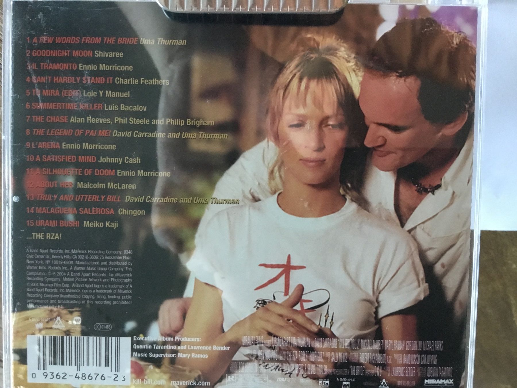 CD: Kill Bill Vol. 2 - Quentin Tarantino CD Soundtrack  o – Usato da Thierachern venduto da sweden08 1