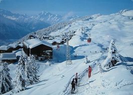 2x AK BETTMERALP Neuschnee Gondelbahn - Wintersport