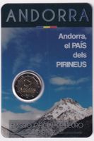 Andorra 2 Euros 2017 el País dels PIRINEUS