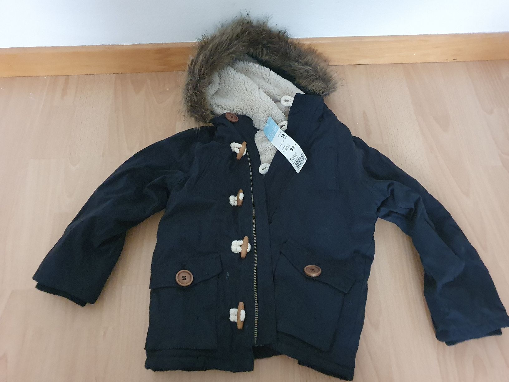 Giacche & Cappotti: neue Babyjacke schwarz – Nuovo e nell'imballaggio originale da St. Gallen venduto da 1811123