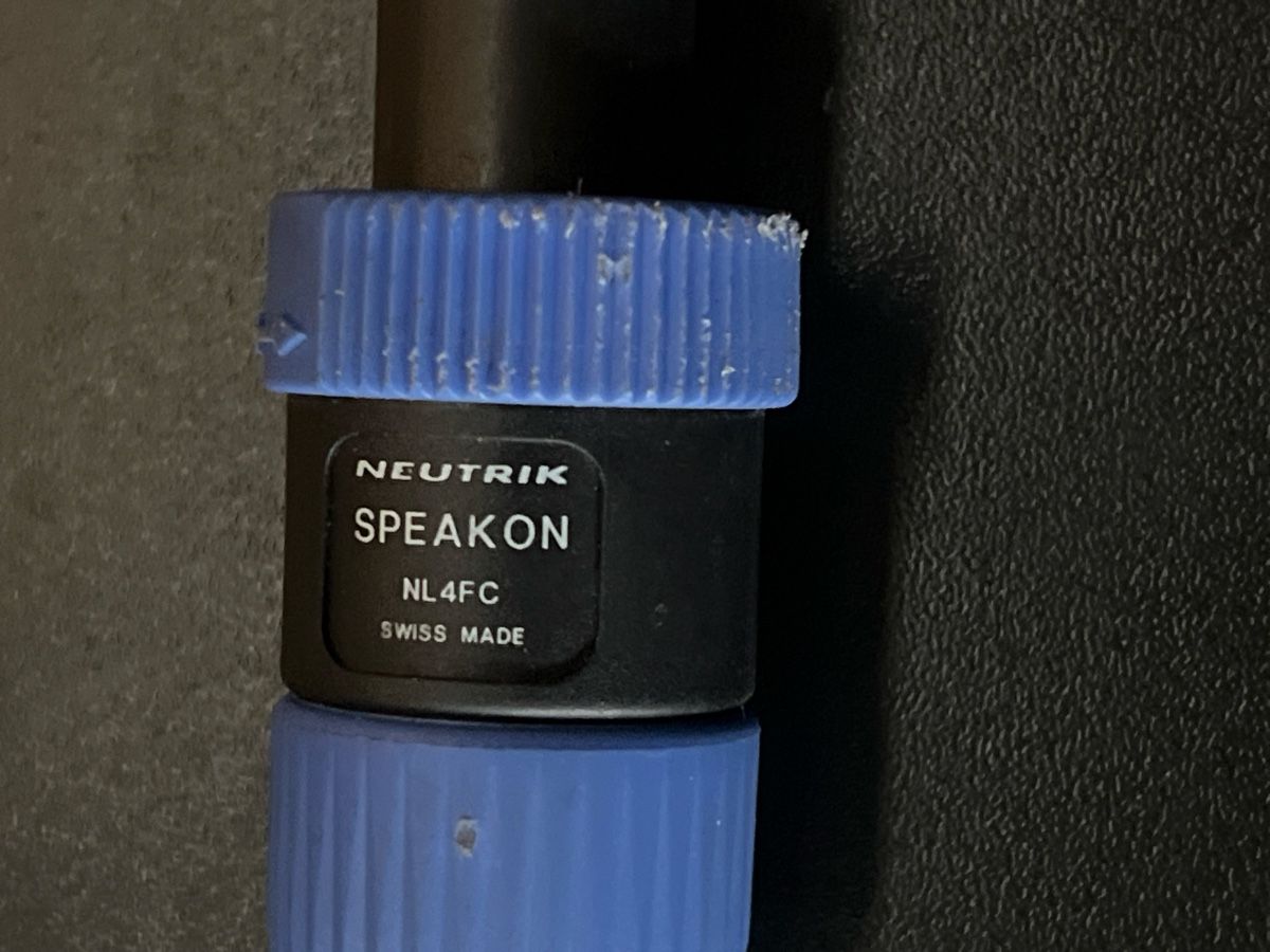 Neutrik Cavi: Neutrik Speakon  NL 4FC – Usato da Burgdorf venduto da krengseli 1