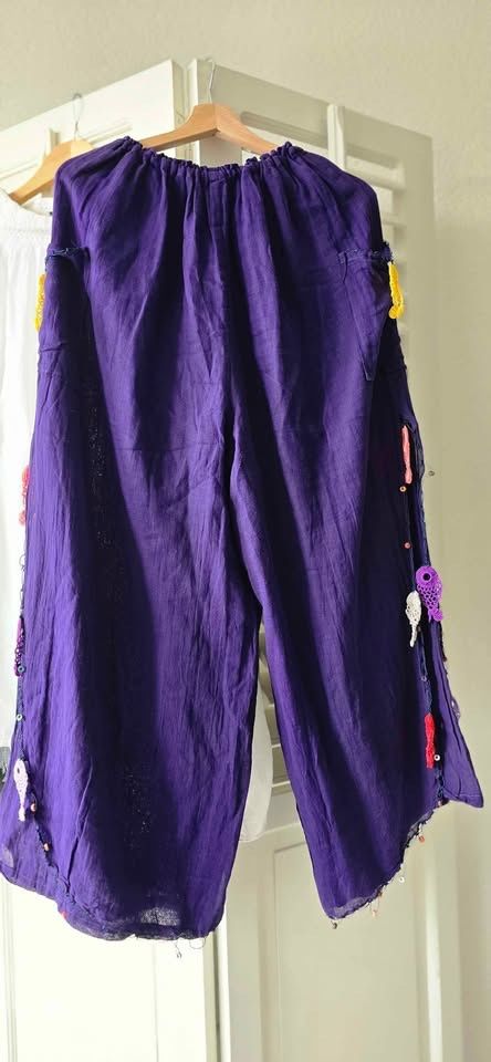 Pantaloni: Bequeme, lässige Leinenhosen und elastischem Bund – Nuovo (secondo la descrizione) da Weggis venduto da bdrm48