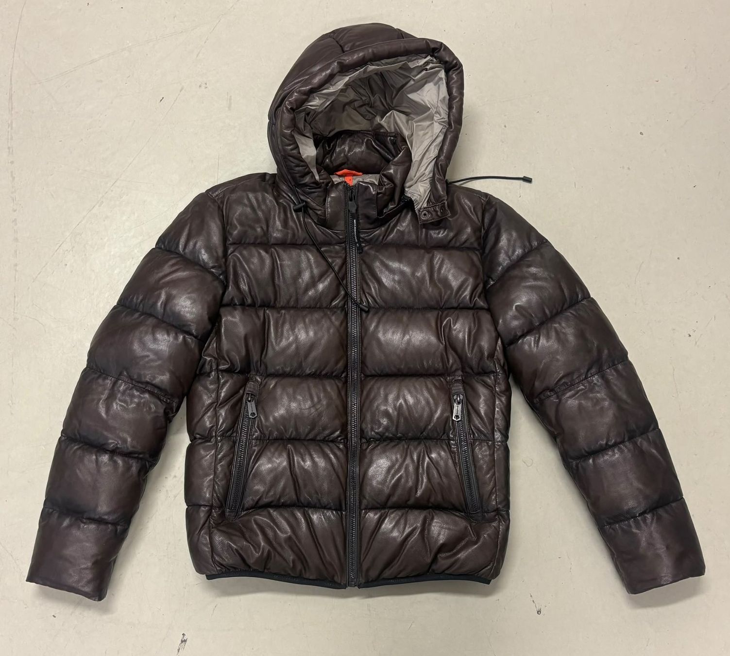 Jacken: Milestone Lederjacke mit Kapuze Gr. 48 – Gebraucht aus Malans von FeschtlandBrockiLQ