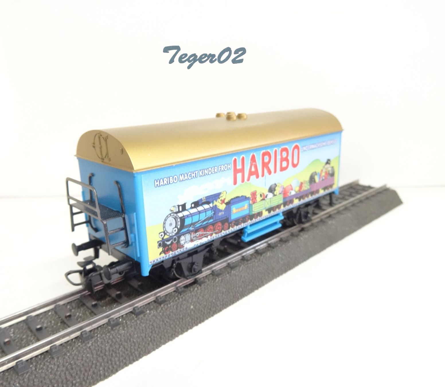 Märklin Modelleisenbahnen: Märklin H0 4415-10  Kühlwagen Haribo – Neu (gemäss Beschreibung) aus Hochdorf von Teger02