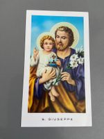 Andachtsbild Heiliger Giuseppe Orazione heiliger Josef