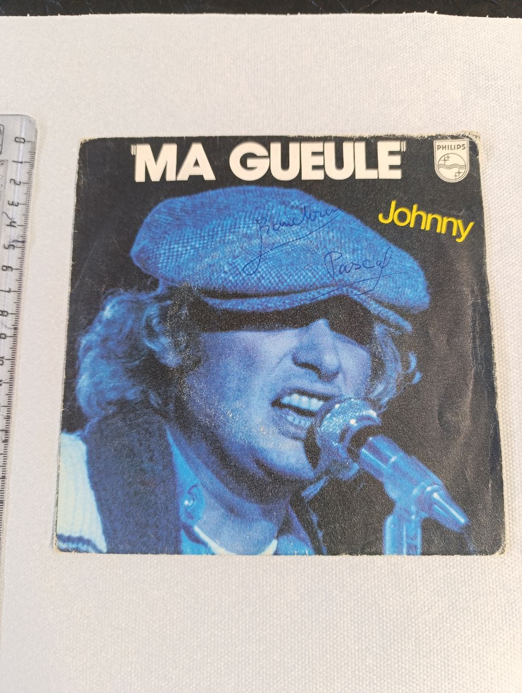 Dischi in vinile: Johnny Hallyday, 45t, Ma Gueule, 1980 – Usato da Avry-sur-Matran venduto da dav_nm5p